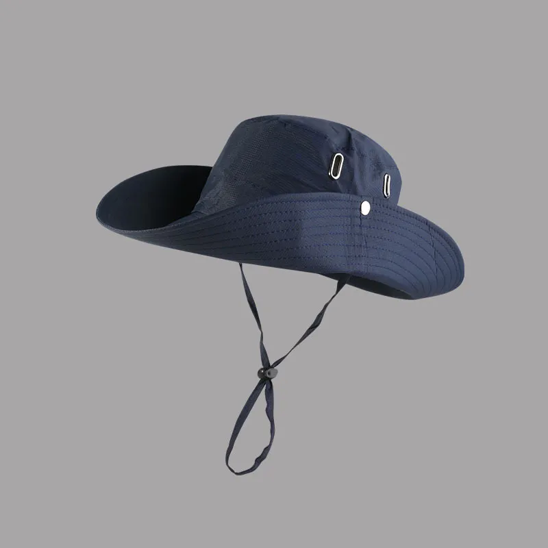 EEEENO Cotton Bucket Hats Unisex-3