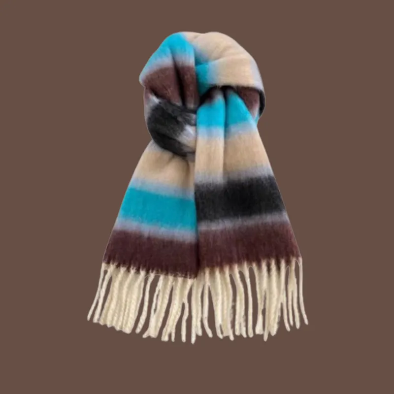 EEEENO Knit Scarves Women's-21