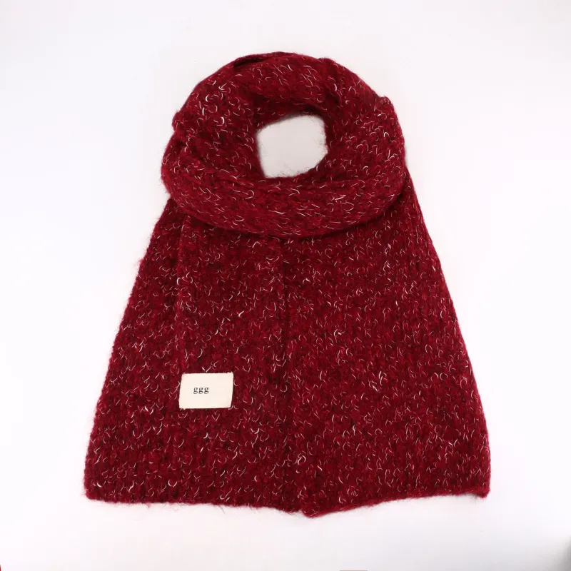 EEEENO Knit Scarves Women's-7