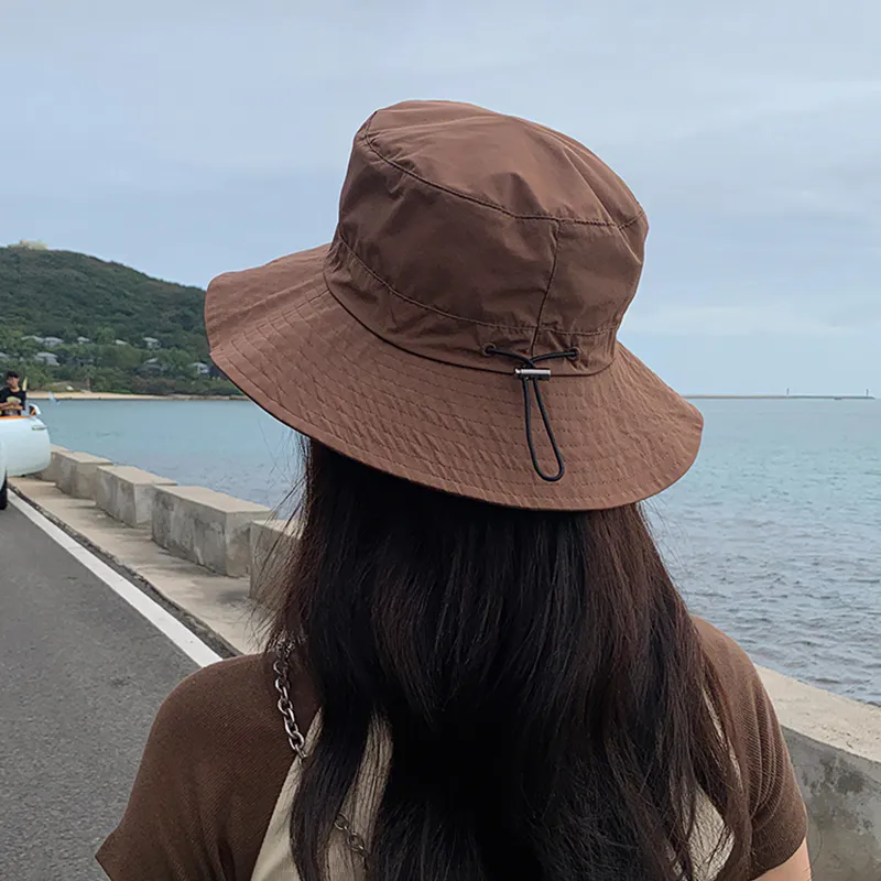 EEEENO Polyester Bucket Hats Unisex-7