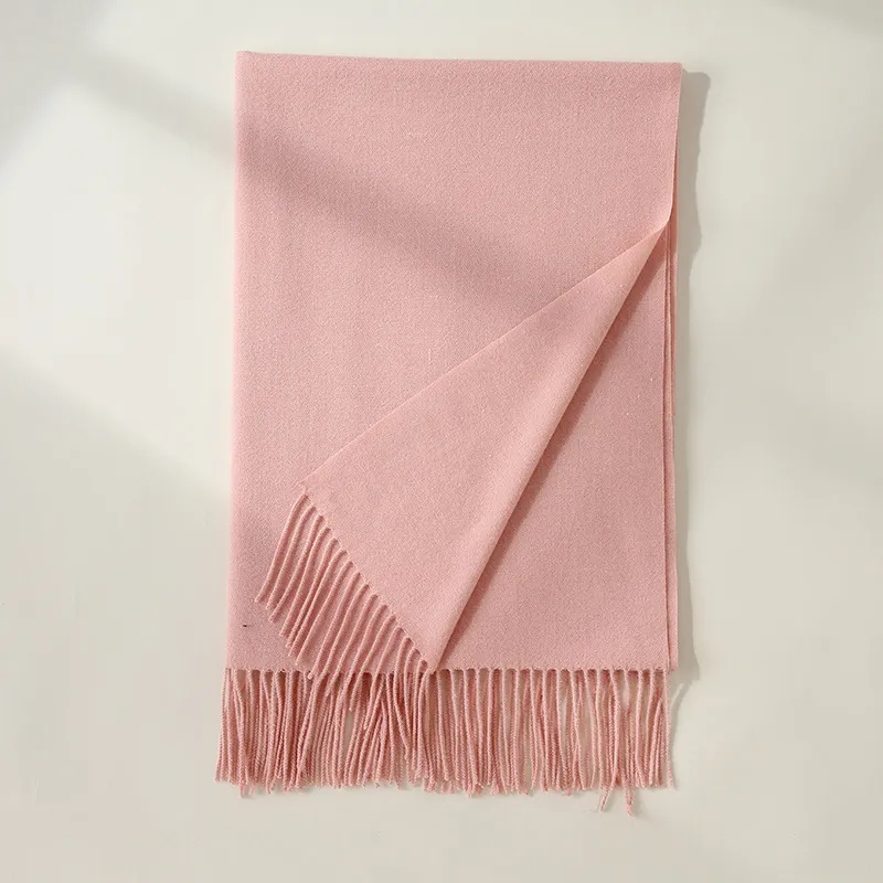 EEEENO Polyester Knit Scarves Unisex-7