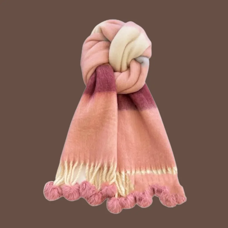 EEEENO Knit Scarves Women's-10