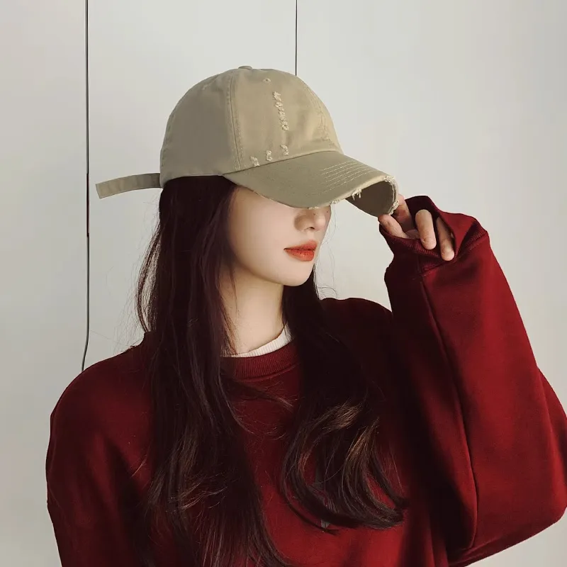 EEEENO Cotton Baseball Caps Unisex-1