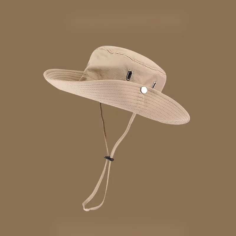 EEEENO Polyester Bucket Hats Unisex-1