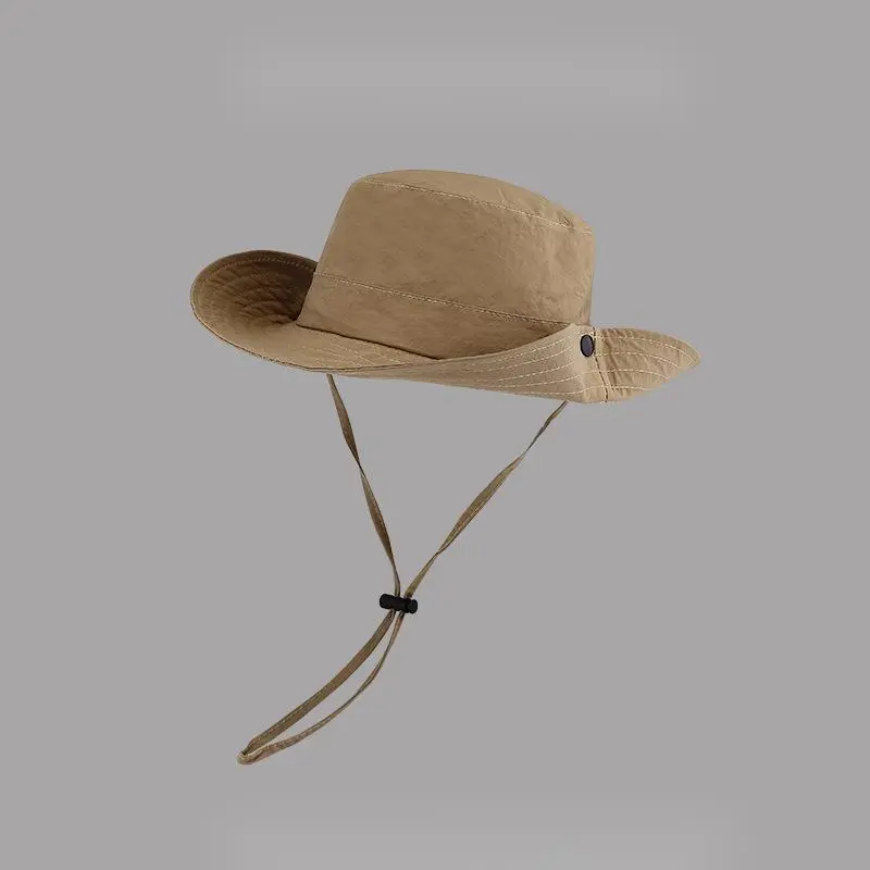 EEEENO Polyester Bucket Hats Unisex-1