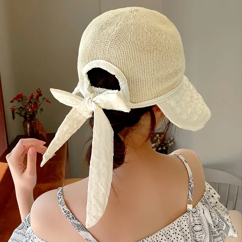 EEEENO Cotton Bucket Hats Women's-3