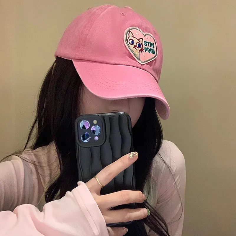 EEEENO Cotton Baseball Caps Unisex-3