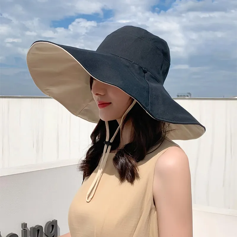 EEEENO Cotton Bucket Hats Unisex-17