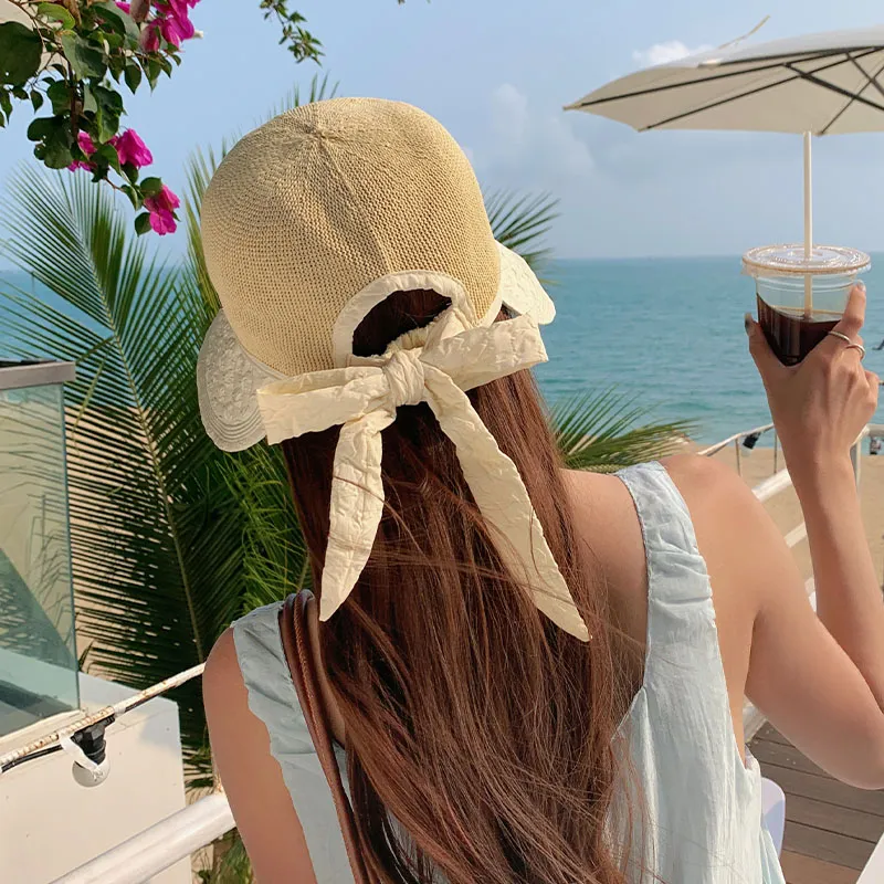 EEEENO Cotton Bucket Hats Women's-2