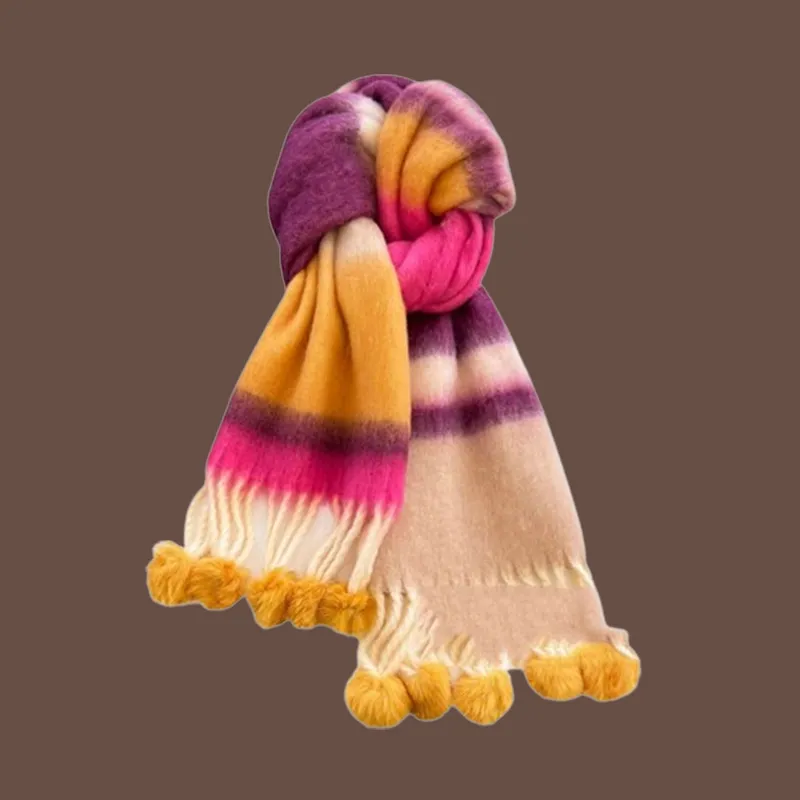 EEEENO Knit Scarves Women's-14