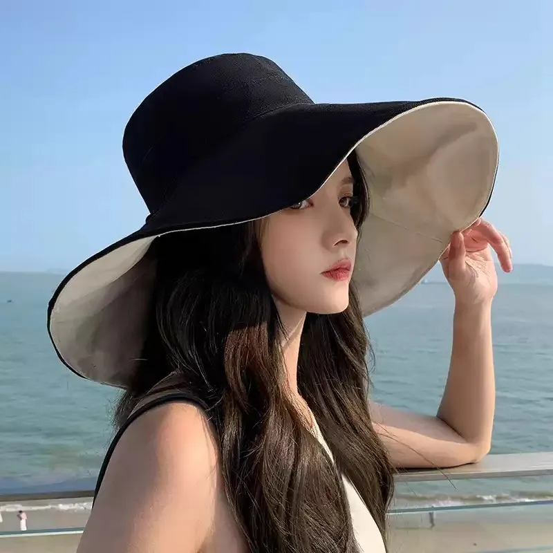 EEEENO Cotton Bucket Hats Unisex-20