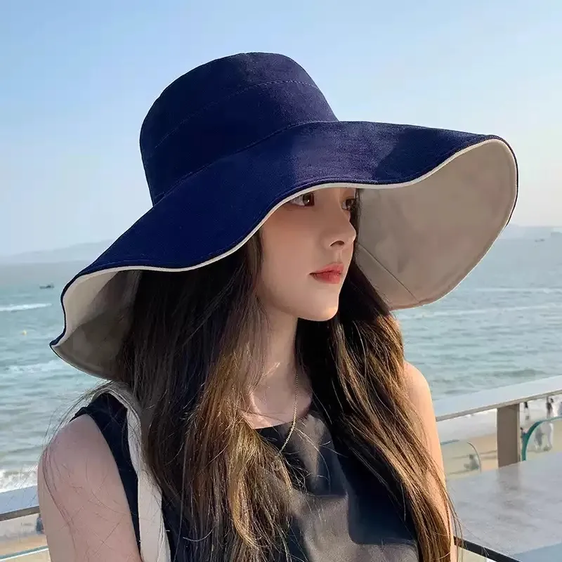 EEEENO Cotton Bucket Hats Unisex-27