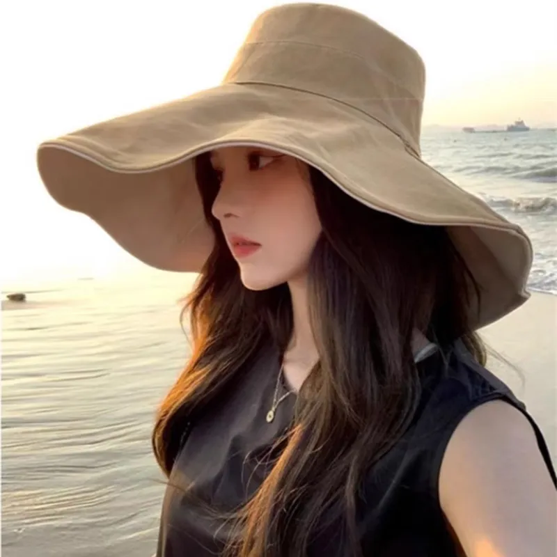 EEEENO Cotton Bucket Hats Unisex-9