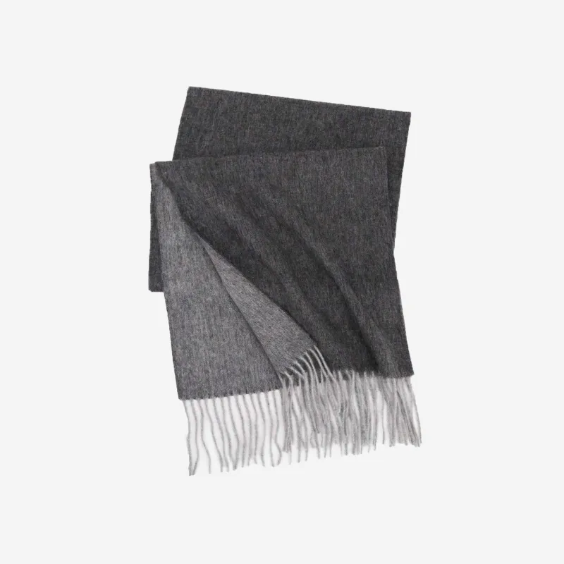 EEEENO Lambswool Knit Scarves Unisex-5