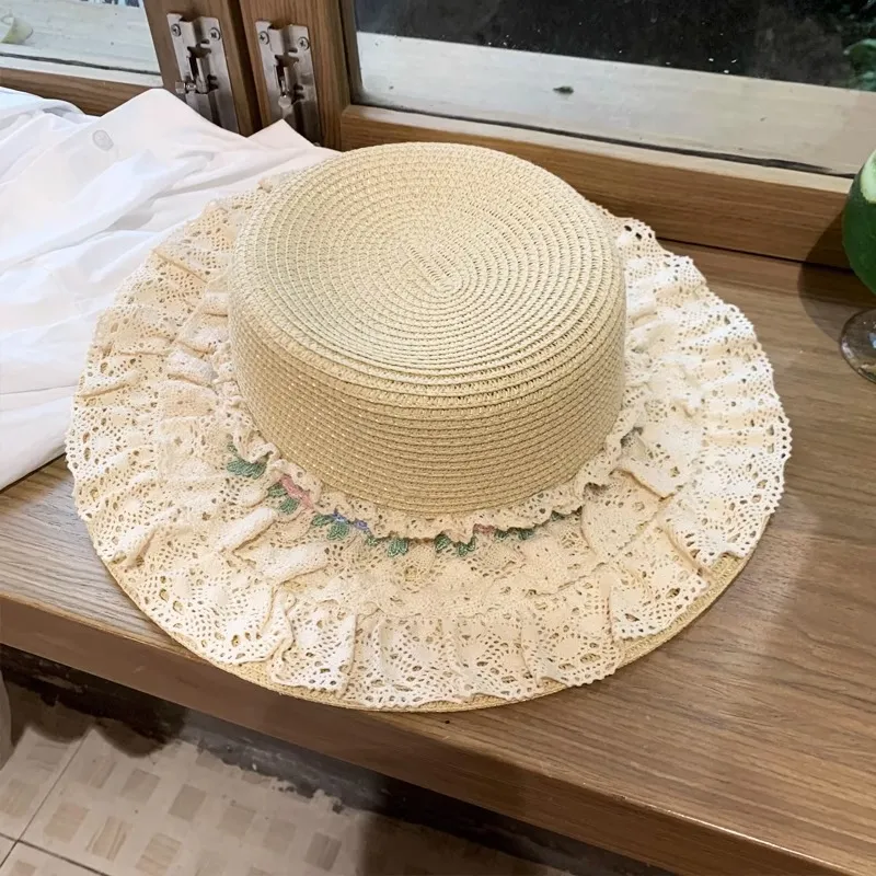 EEEENO Paper Reed Bucket Hats Unisex-5