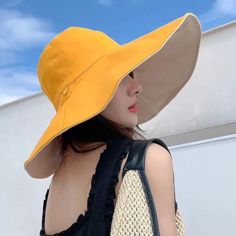 EEEENO Cotton Bucket Hats Unisex-31