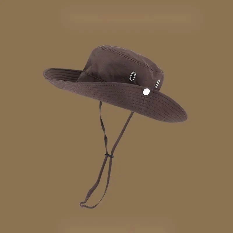 EEEENO Polyester Bucket Hats Unisex-3