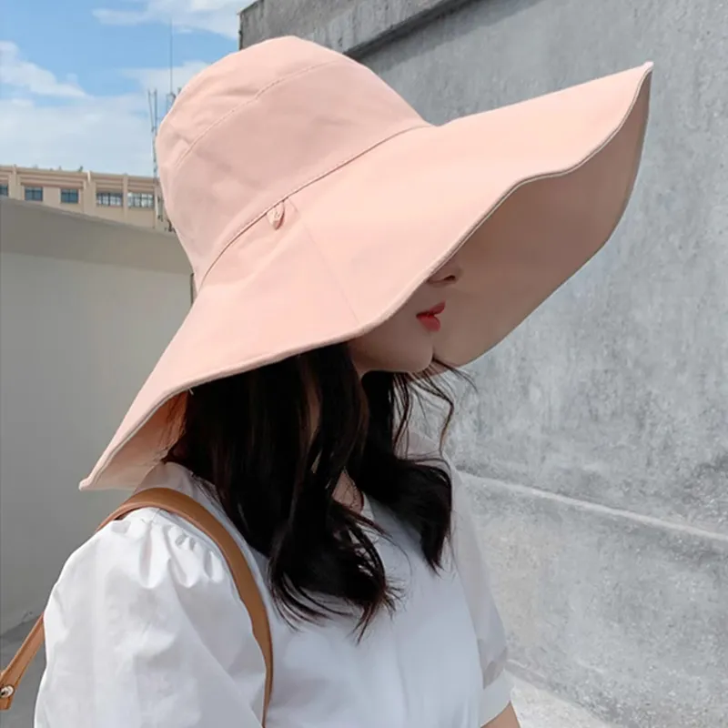 EEEENO Cotton Bucket Hats Unisex-5