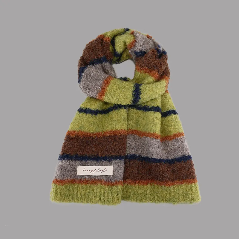 EEEENO Knit Scarves Women's-7