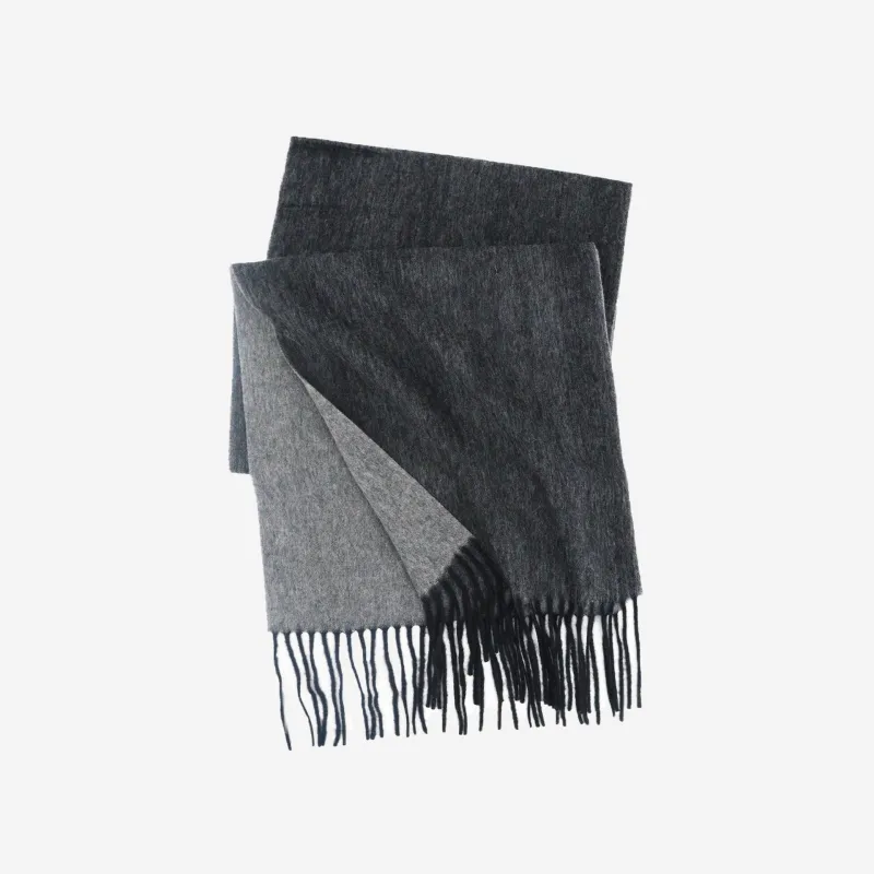EEEENO Lambswool Knit Scarves Unisex-3