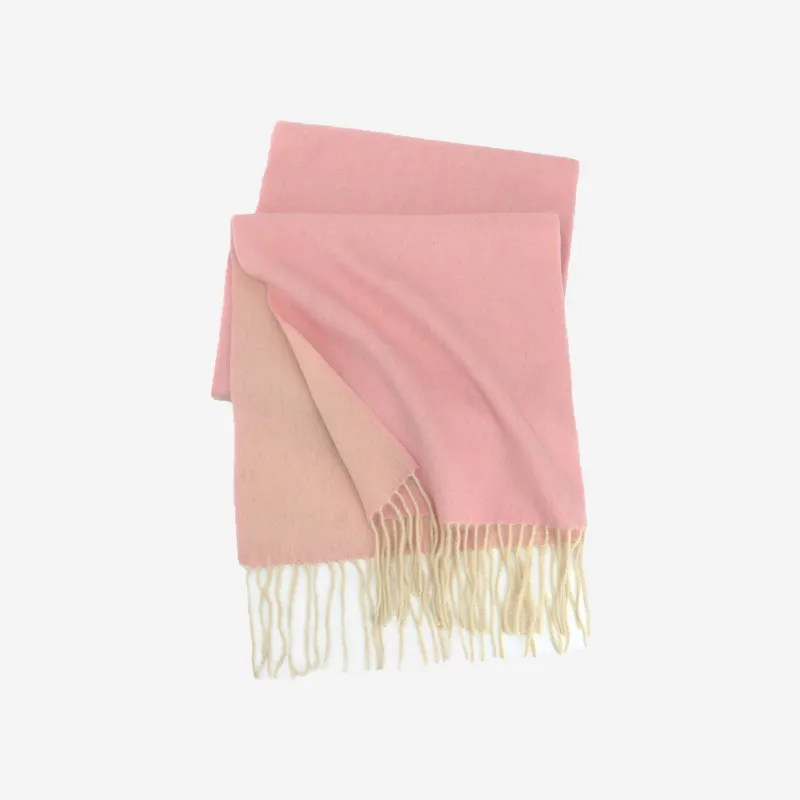 EEEENO Lambswool Knit Scarves Unisex-15