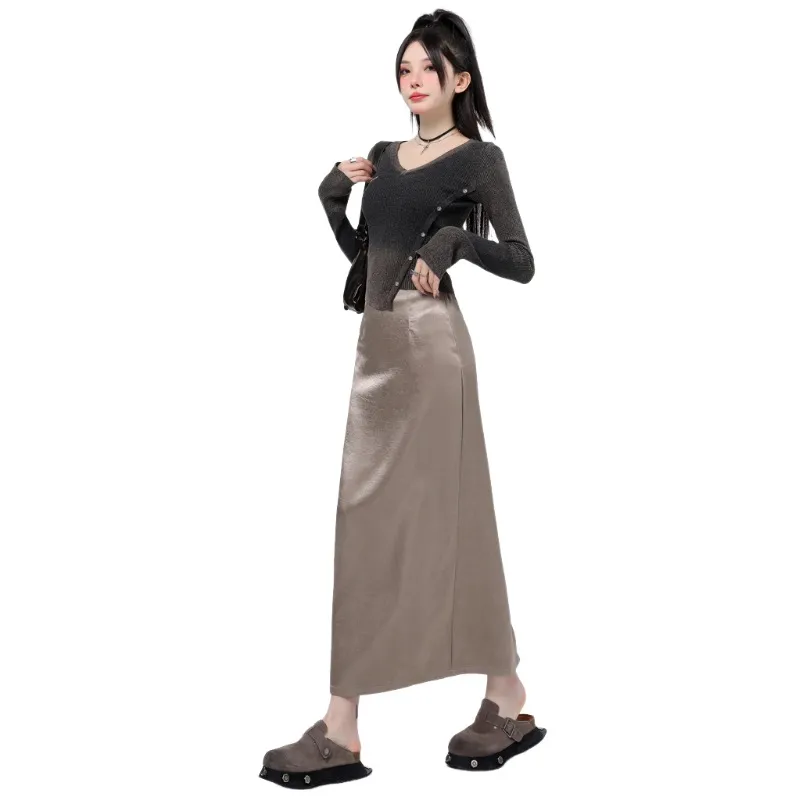 KAISER Casual Long Skirts Women's-11