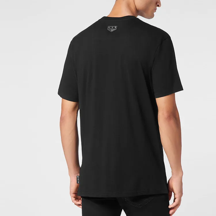 PHILIPP PLEIN Ss Strass Hexagon T shirt-2