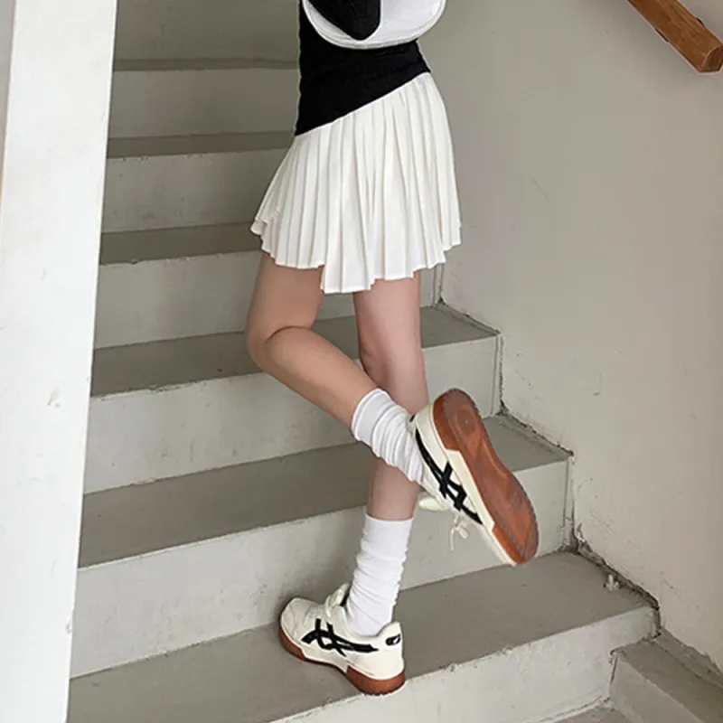COVER TIME Casual Short Skirts Women's-4
