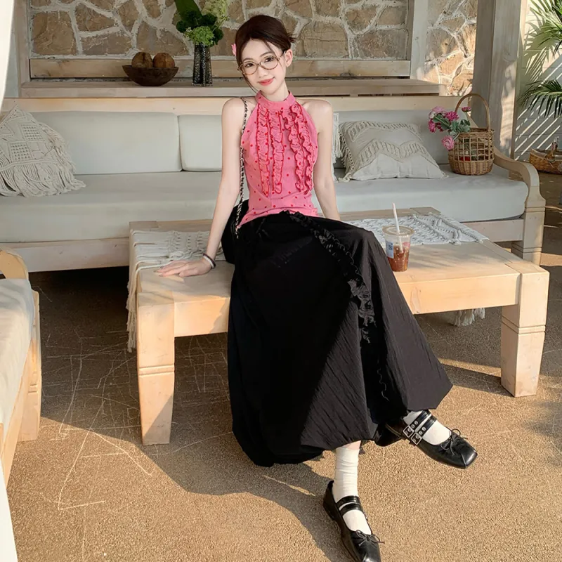 COVER TIME Two Piece Skirt Sets Women's-6