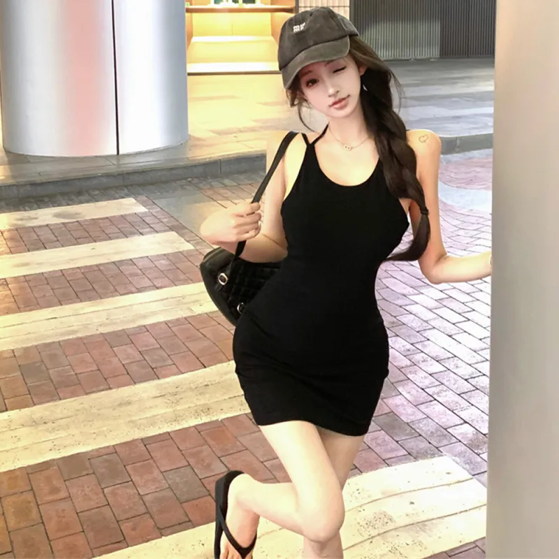 COVER TIME Slip Dresses Women's-4