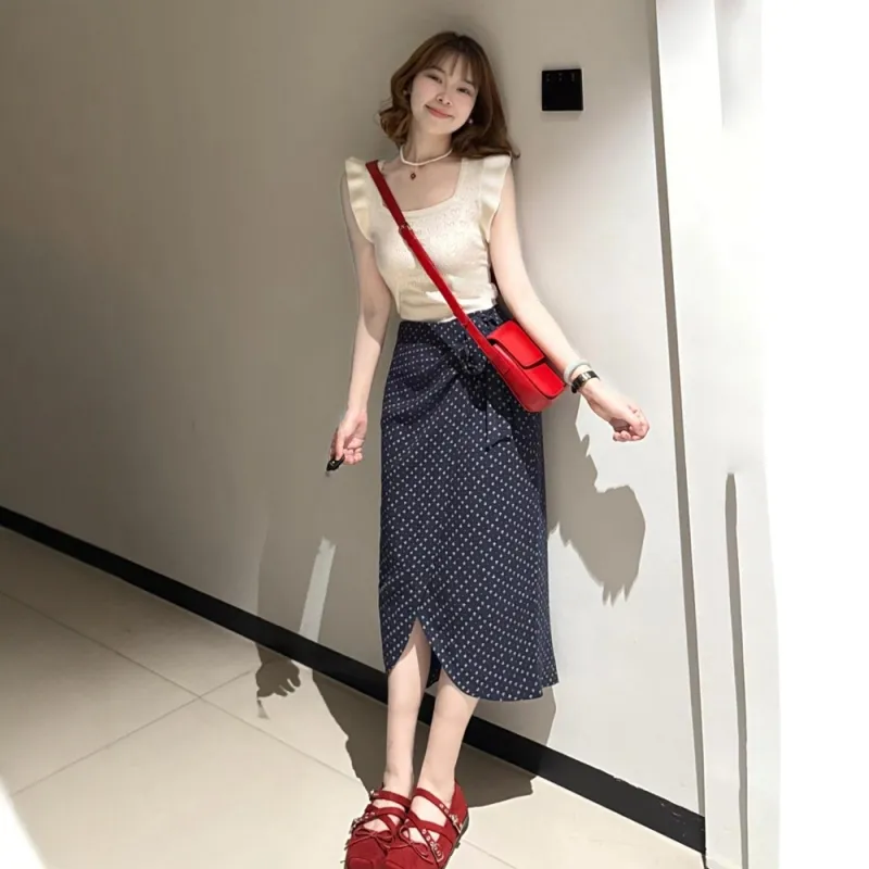 COVER TIME Two Piece Skirt Sets Women's-3