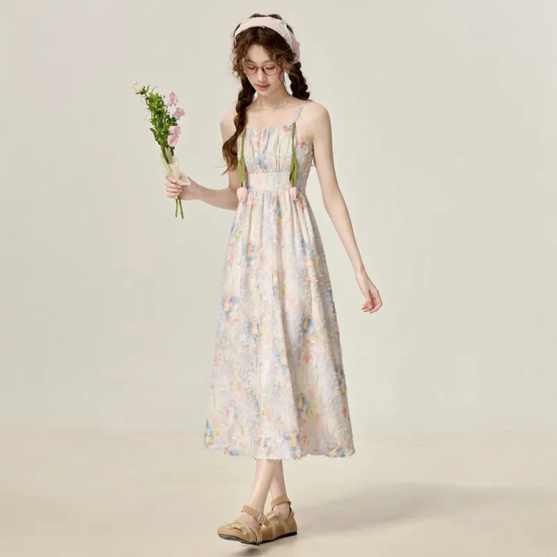 COVER TIME Slip Dresses Women's Multicolor-6