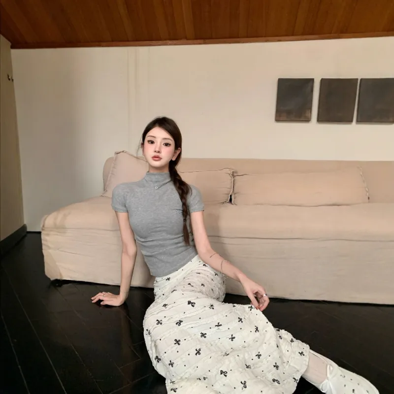 COVER TIME Two Piece Skirt Sets Women's-2