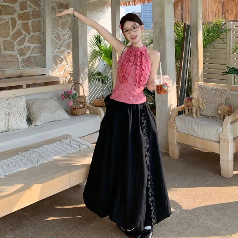 COVER TIME Two Piece Skirt Sets Women's-4