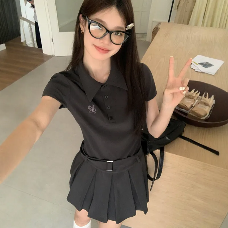 COVER TIME Short Sleeved Dress Women's-4