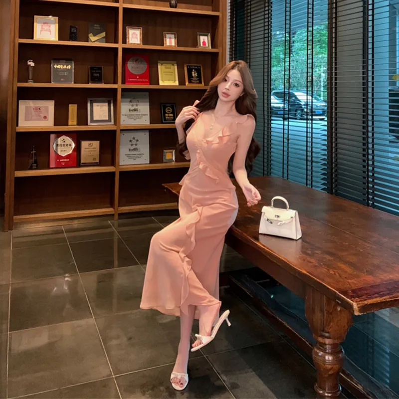 COVER TIME Slip Dresses Women's-10