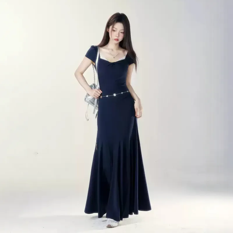 COVER TIME Short Sleeved Dress Women's-5