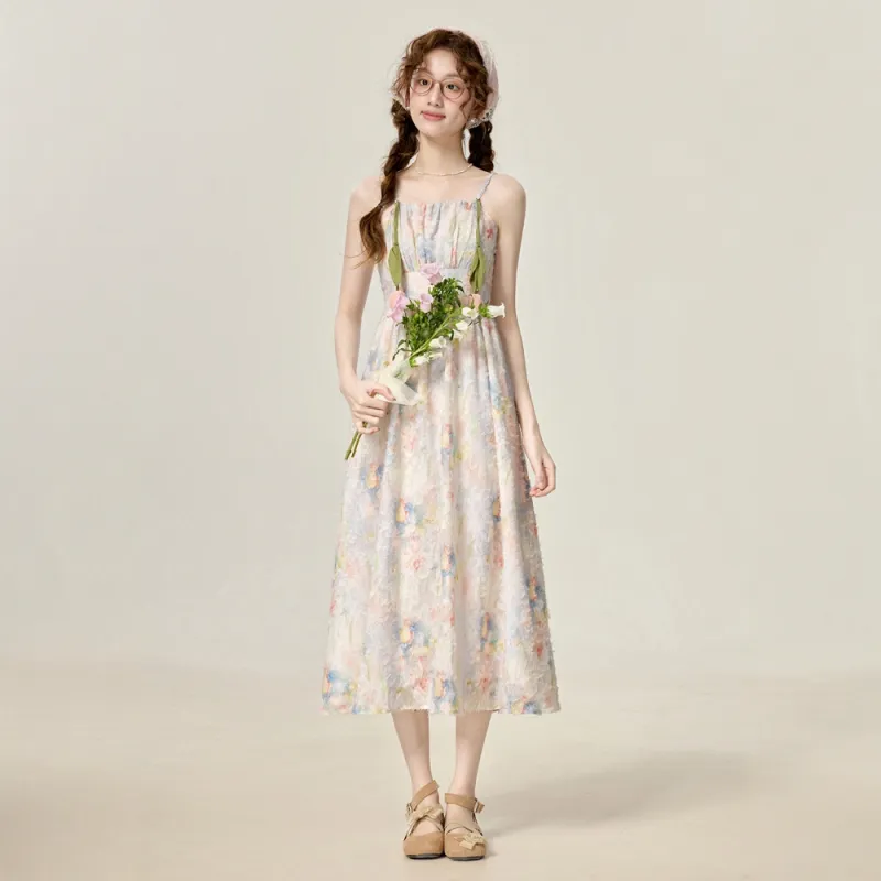 COVER TIME Slip Dresses Women's Multicolor-7