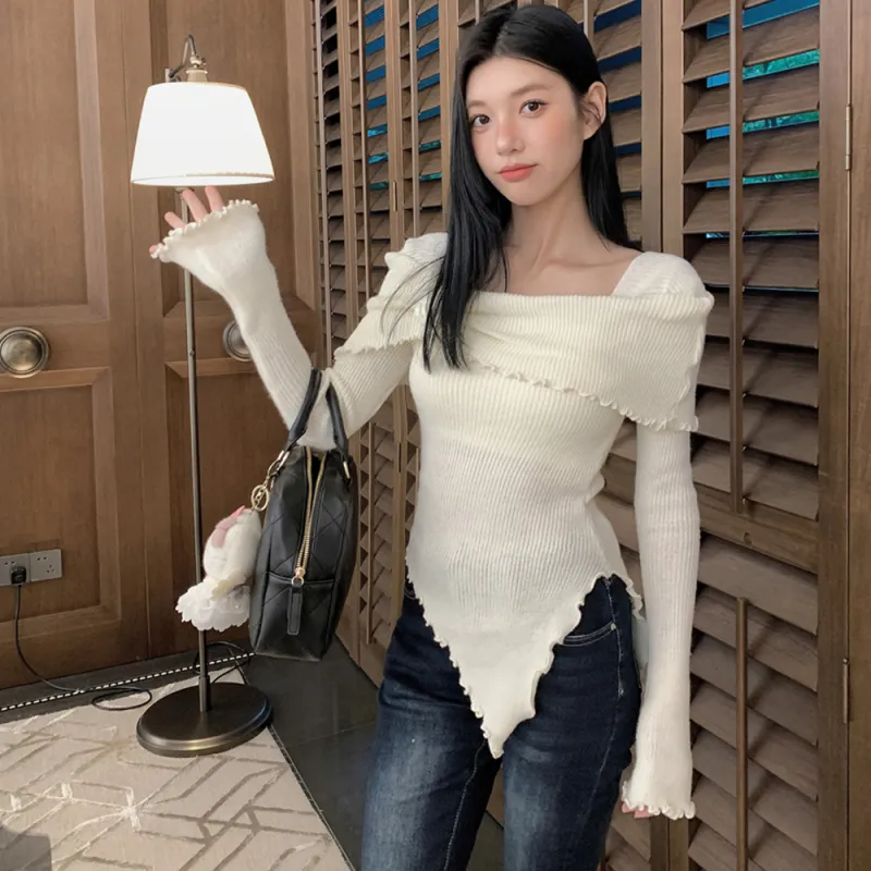 COVER TIME Knitwear Women's White-17