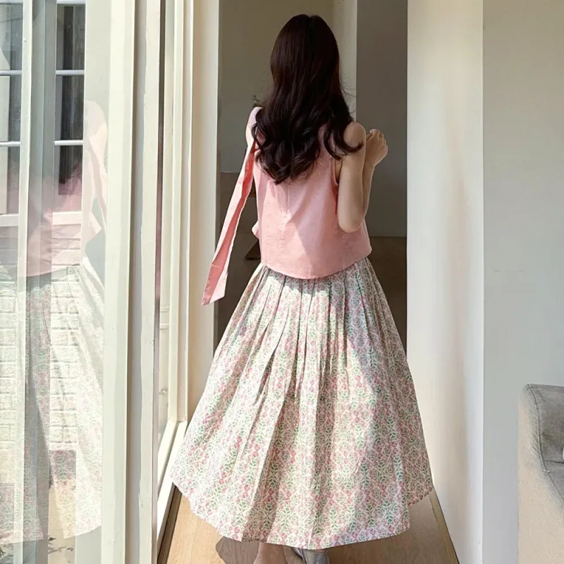 COVER TIME Two Piece Skirt Sets Women's-2