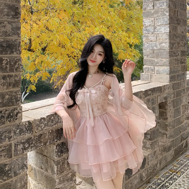 COVER TIME Fashion Slip Dress Women's-4