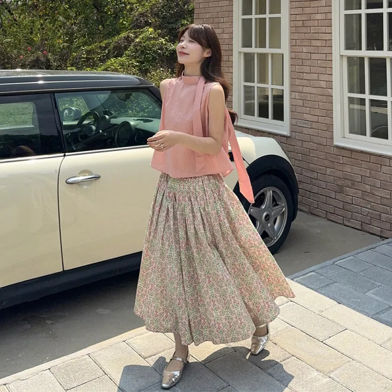 COVER TIME Two Piece Skirt Sets Women's-4