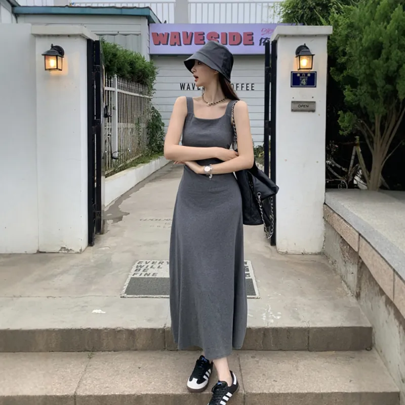 COVER TIME Slip Dresses Women's-11