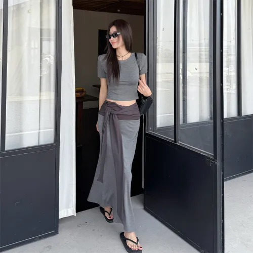 COVER TIME Two Piece Skirt Sets Women's