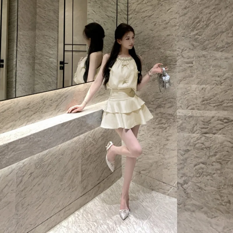COVER TIME Two Piece Skirt Sets Women's-9