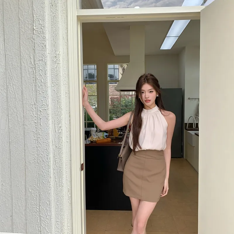 COVER TIME Two Piece Skirt Sets Women's-3