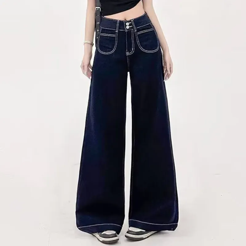 COVER TIME Jeans Women's Dark Blue-2