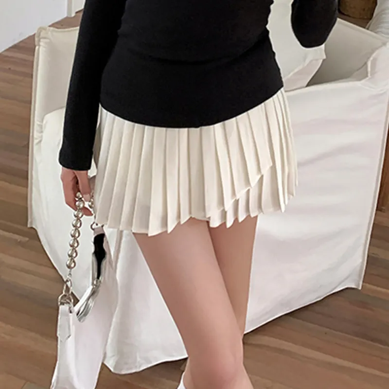 COVER TIME Casual Short Skirts Women's-2