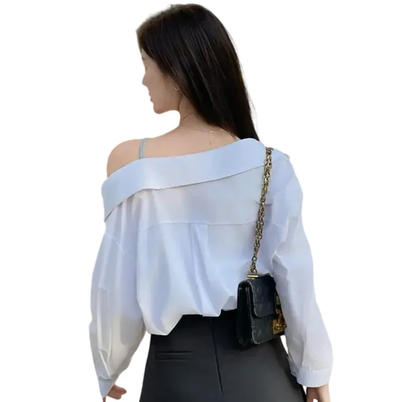 COVER TIME Shirts Women's Blue-0