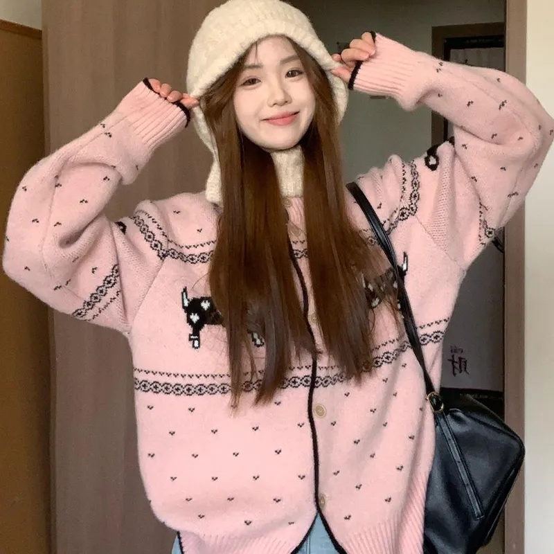 COVER TIME Knitwear Women's Pink-2